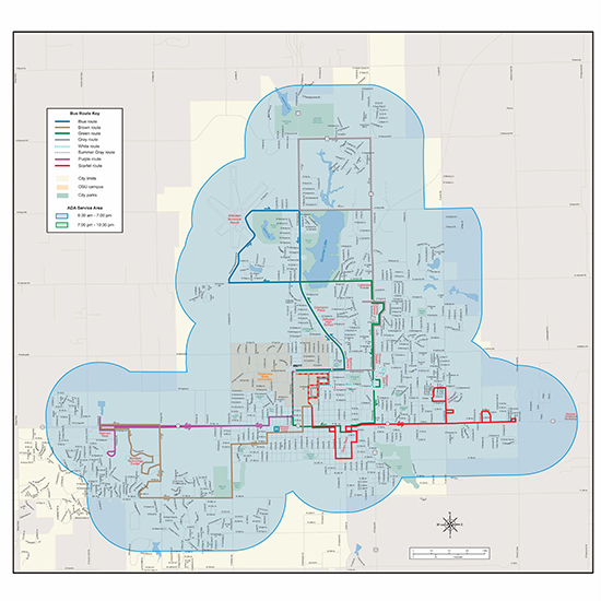 daytime service area, stillwater city limits